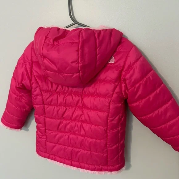 The North Face Infant Pink Puffer Coat - Picture 3 of 4
